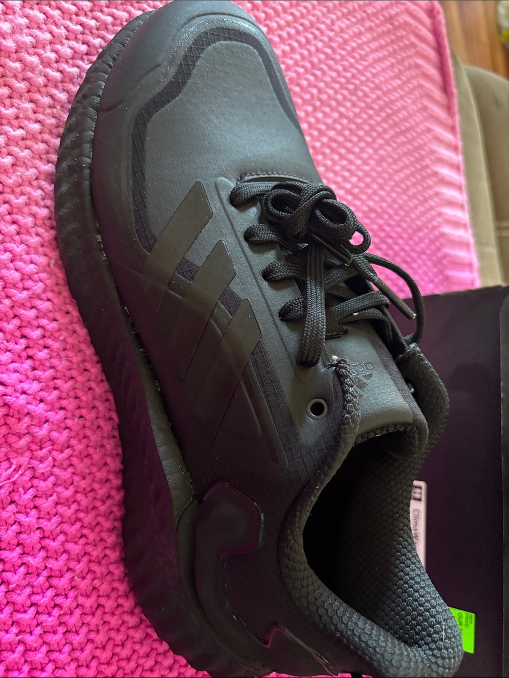 adidas Men’s All-Black Athletic Sneakers